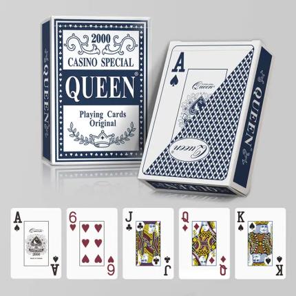 Spielkarten aus Papier in Casino-Qualit&#xE4;t, Pokergr&#xF6;&#xDF;e &#x2013; Jumbo-Index