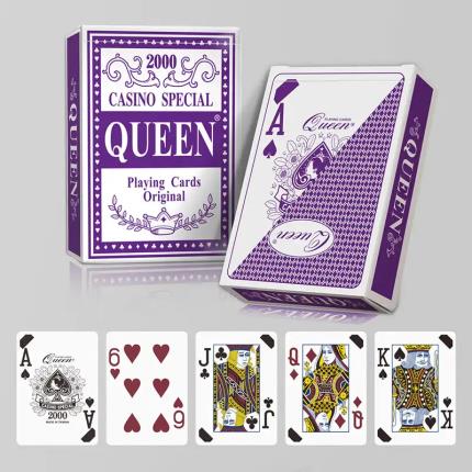 Spielkarten aus Papier in Casino-Qualit&#xE4;t, Pokergr&#xF6;&#xDF;e &#x2013; Jumbo No Peek
