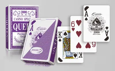 賭場等級撲克紙牌 - 大字體防窺 撲克尺寸