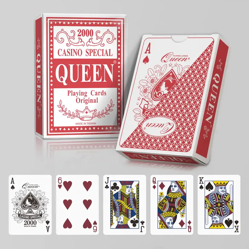 カジノグレードの紙製トランプ - Queen Playing Card Inc.