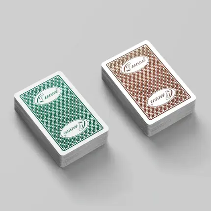 カジノレベル プラスチックポーカーカード ブリッジサイズ