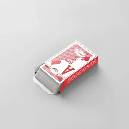 賭場品質塑膠撲克牌 - QR Code 撲克尺寸